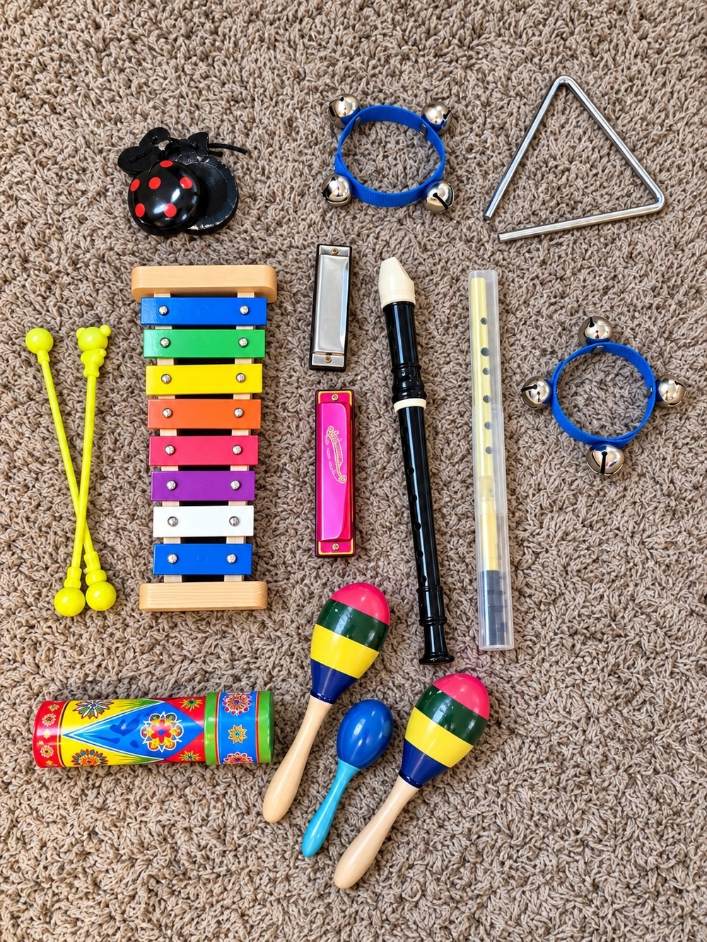 Kids’ Musical Instrument Set – Colorful Rhythm & Music Toys🎼